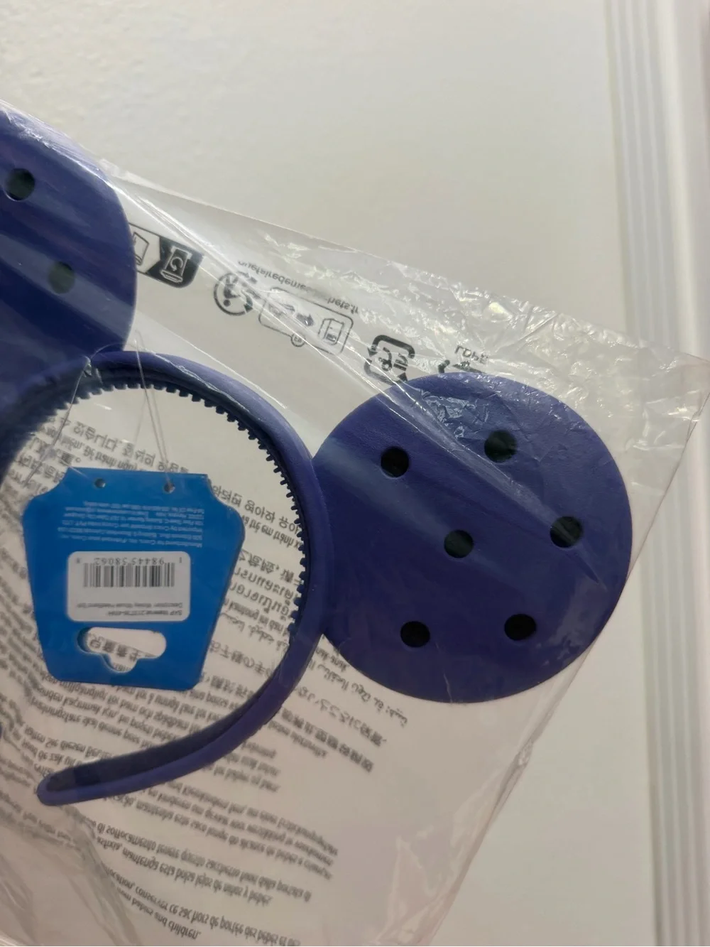 NEW Crocs Disney D23 Exclusive Blue Ears